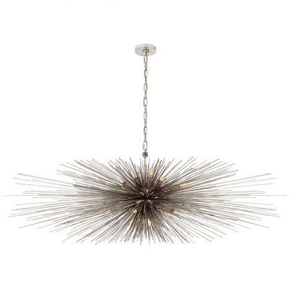 Visual Comfort Signature Strada Linear Chandelier Gild