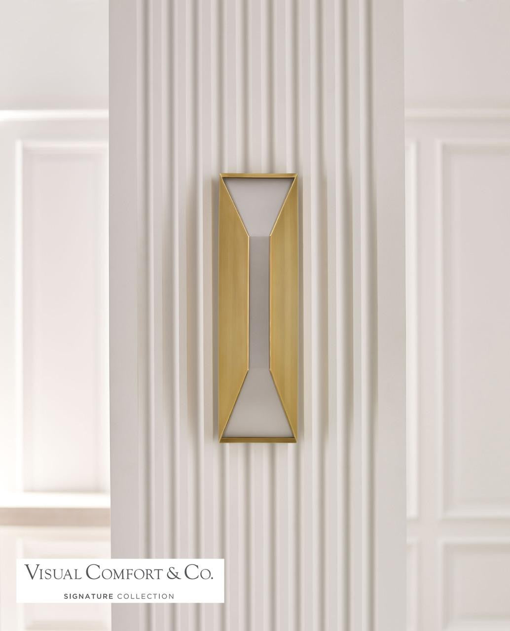 Visual Comfort & Co. Signature Collection Stretto Medium Wall Sconce