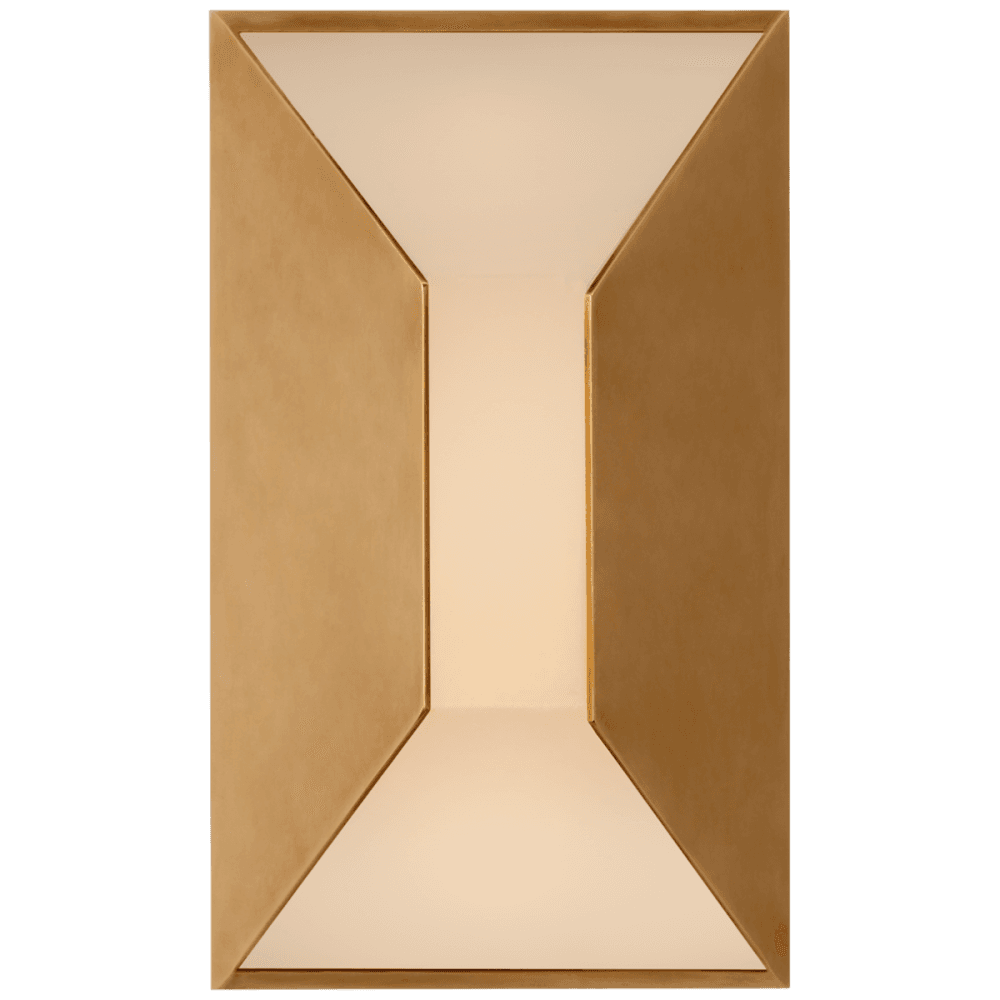 Visual Comfort Signature Stretto Wall Sconce Antique-Burnished Brass