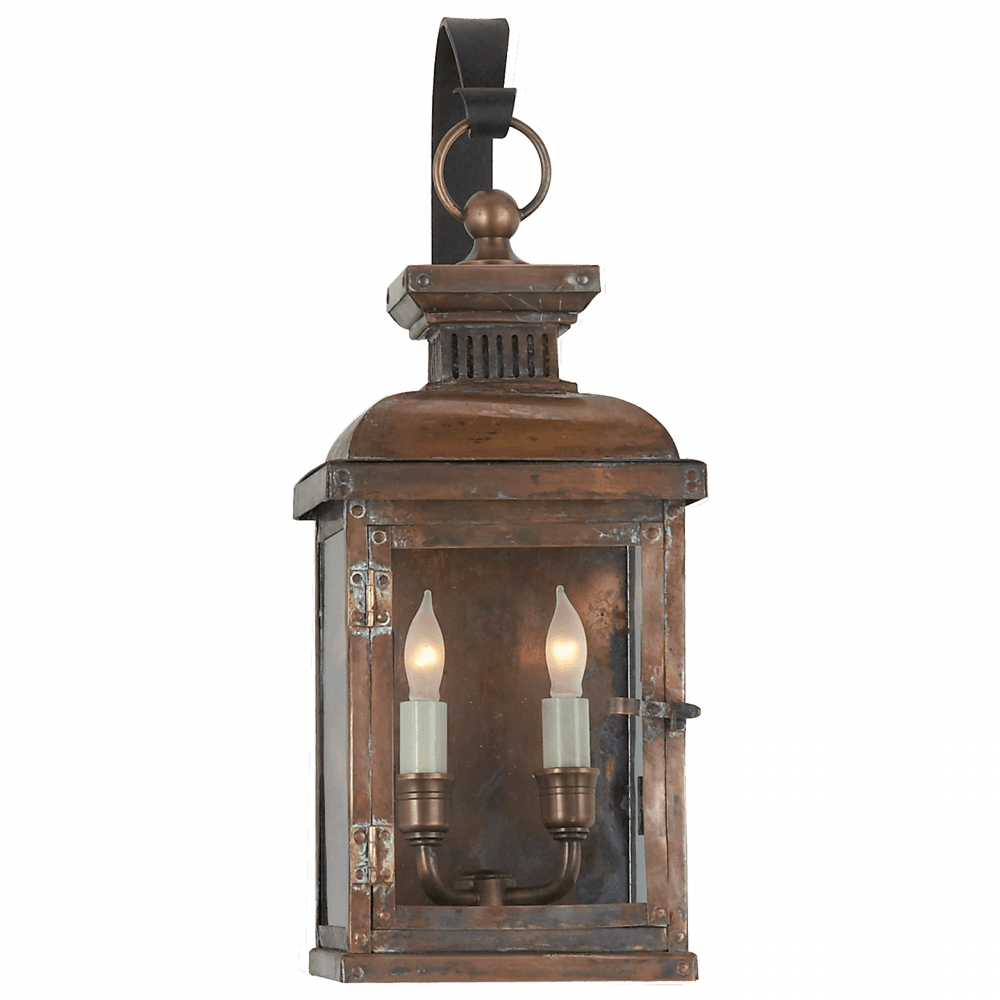 Visual Comfort Signature Suffolk Small Scroll Arm Lantern
