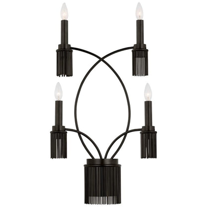 Visual Comfort Signature Sutton 4-Light Wall Sconce Bronze
