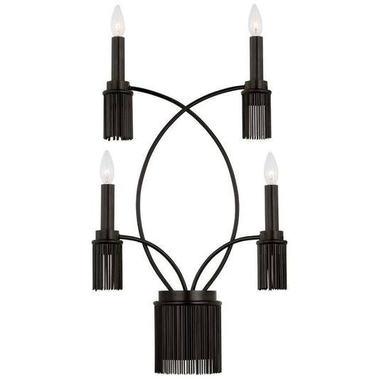 Visual Comfort Signature Sutton 4-Light Wall Sconce Bronze