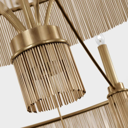 Visual Comfort & Co. Signature Collection Sutton 50" Three Tier Chandelier