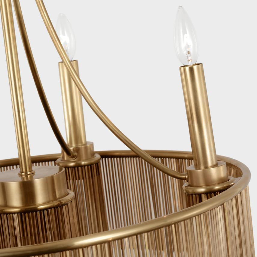 Visual Comfort Signature Sutton 50 Polished Nickel