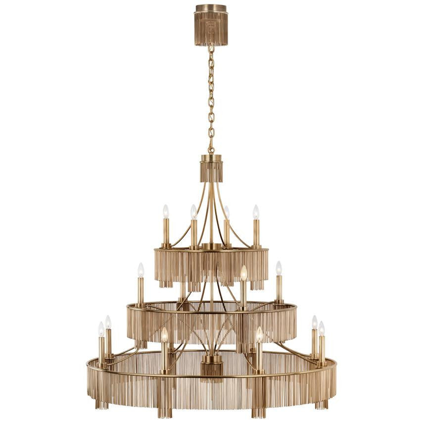 Visual Comfort Signature Sutton 50 Antique Burnished Brass
