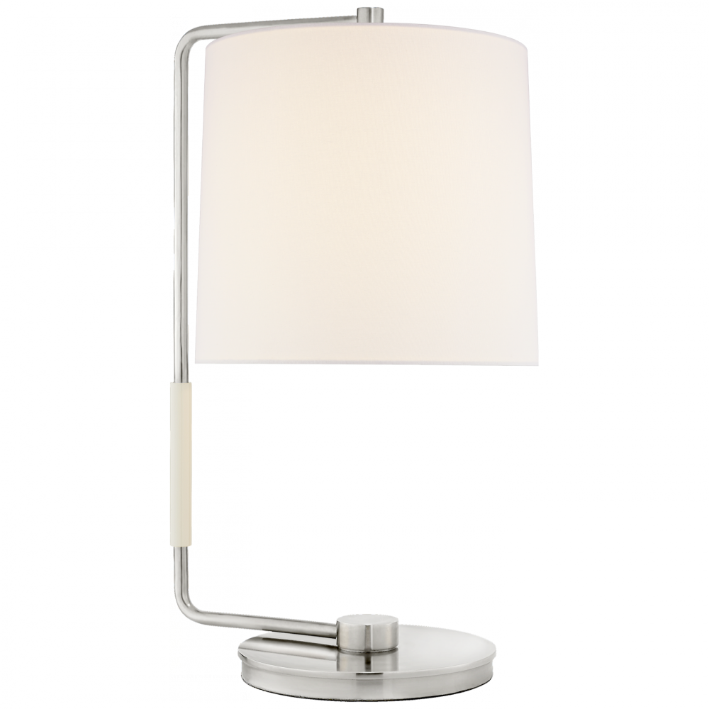 Visual Comfort Signature Swing Swing Table Lamp Soft Silver