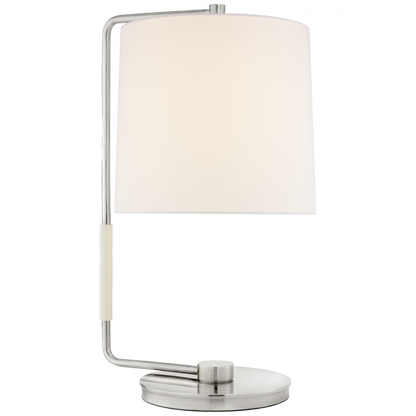 Visual Comfort Signature Swing Swing Table Lamp Soft Silver