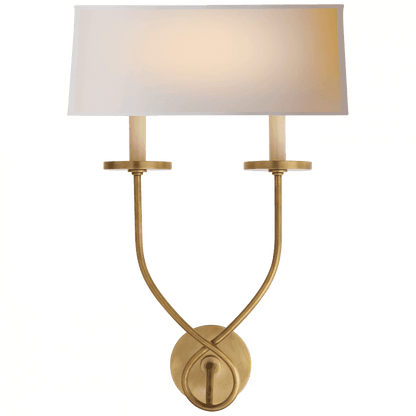 Visual Comfort & Co. Signature Collection Symmetric Twist Wall Sconce