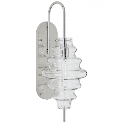 Visual Comfort Signature Tableau Wall Sconce Polished Nickel