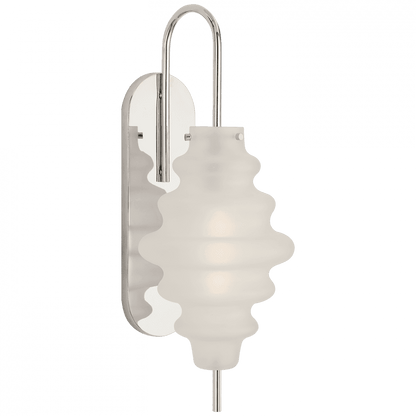 Visual Comfort Signature Tableau Wall Sconce Polished Nickel