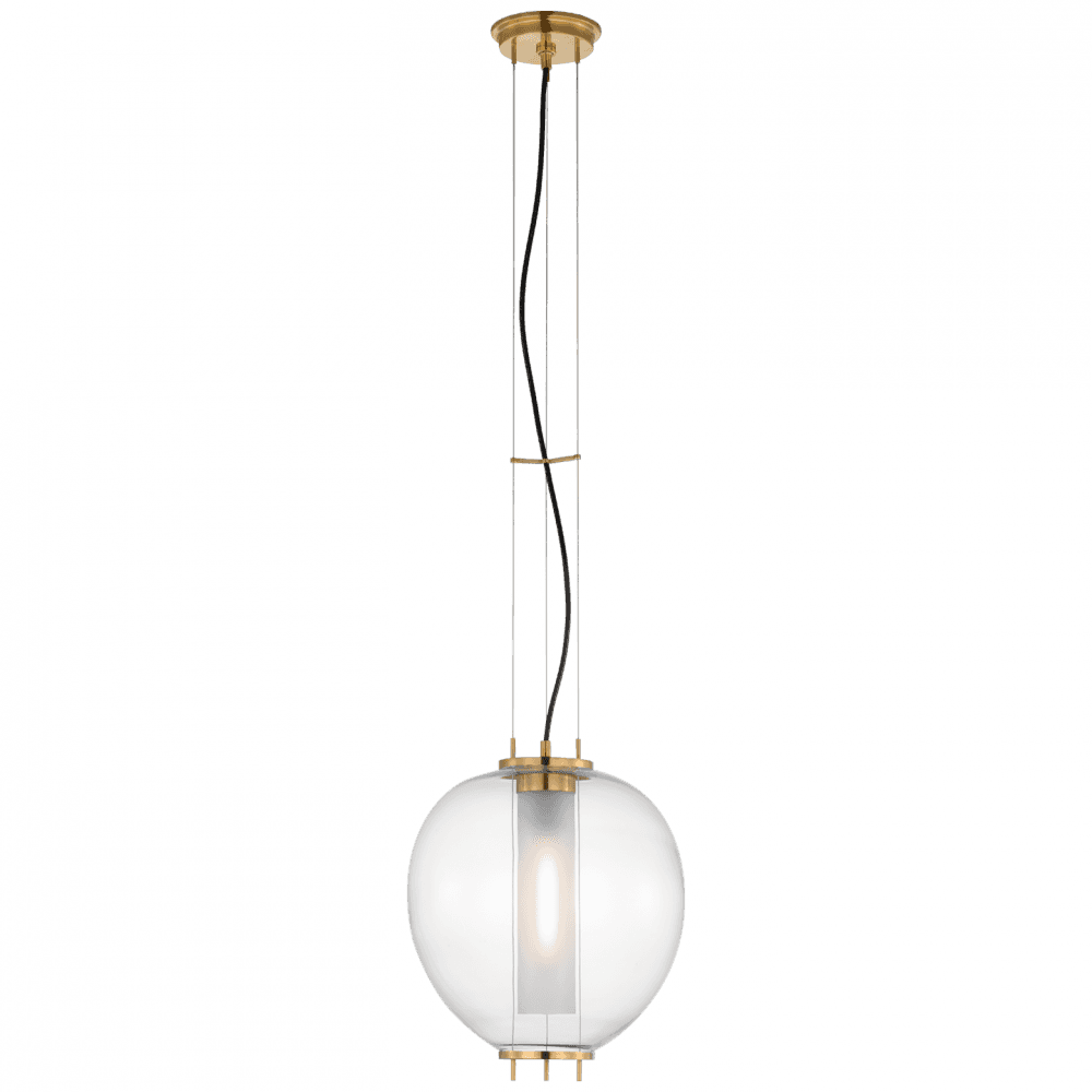 Visual Comfort Signature Taro 13 Antique Burnished Brass