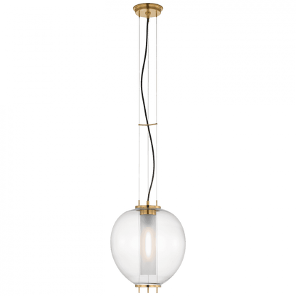 Visual Comfort Signature Taro 13 Antique Burnished Brass