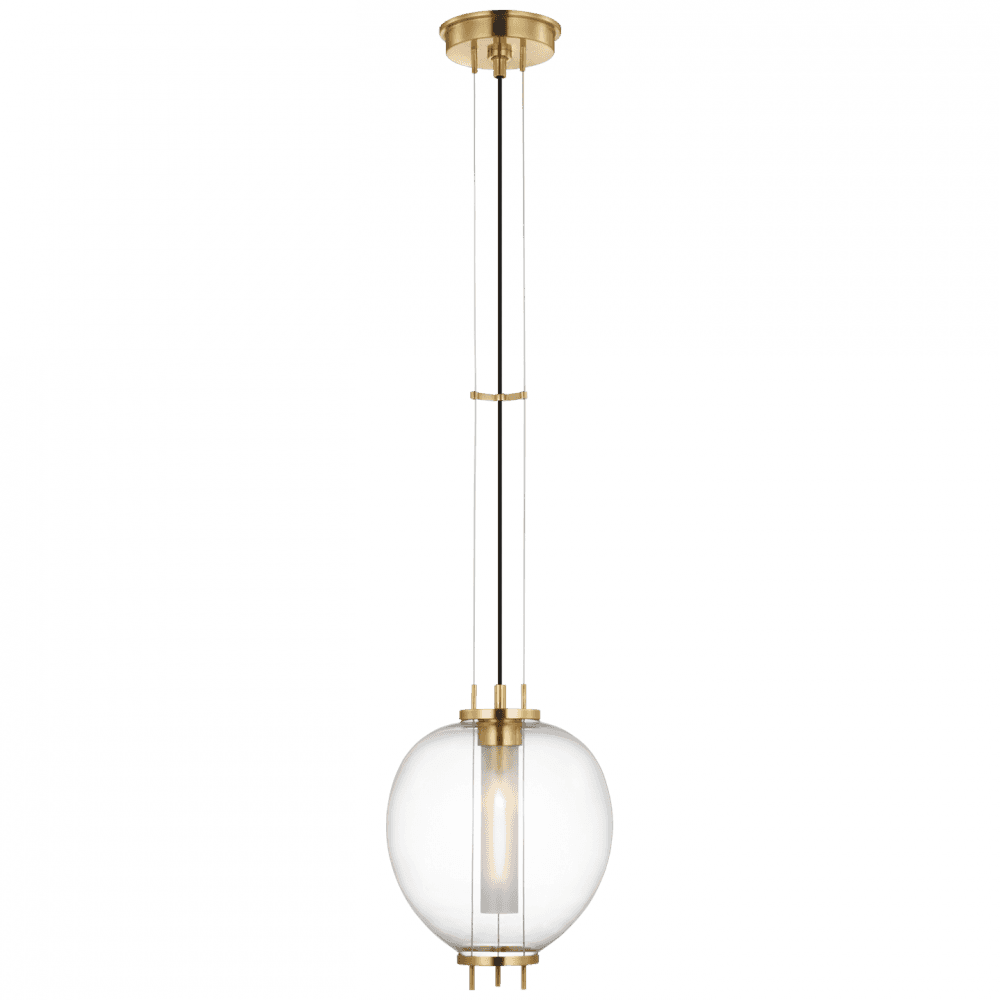 Visual Comfort Signature Taro 9 Antique Brass