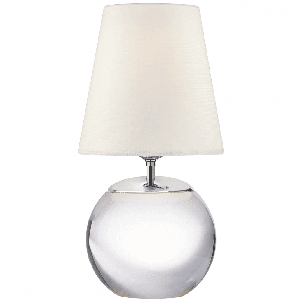 Visual Comfort Signature Terri Round Accent Lamp Crystal