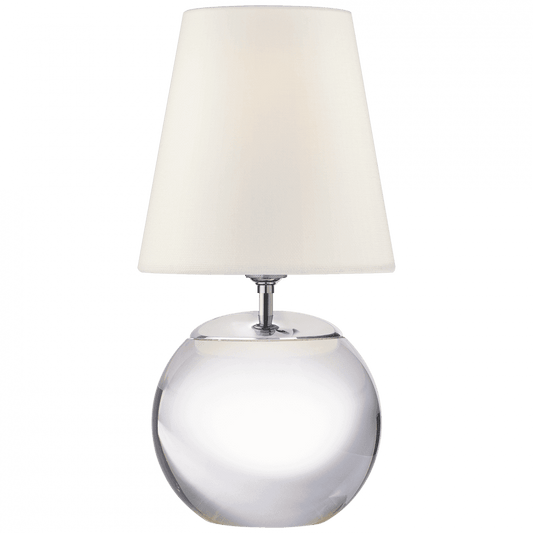 Visual Comfort Signature Terri Round Accent Lamp Crystal