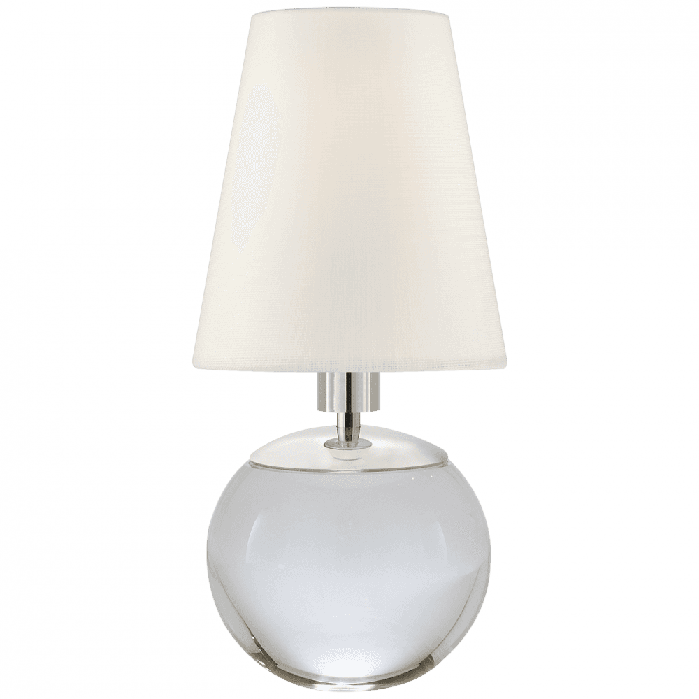 Visual Comfort Signature Terri Tiny Terri Round Accent Lamp Crystal