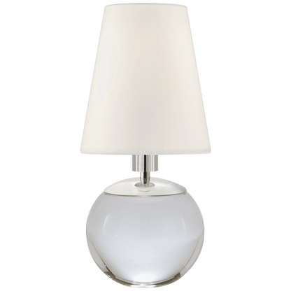 Visual Comfort Signature Terri Tiny Terri Round Accent Lamp Crystal