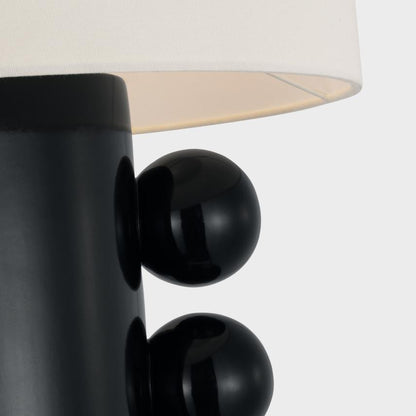 Visual Comfort & Co. Signature Collection Tiglia Tall Cordless Table Lamp, Visual Comfort & Co. Signature Collection KW 3687BLK-L-CL N1Y56