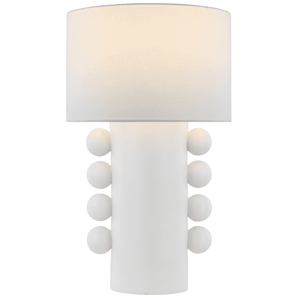 Visual Comfort Signature Tiglia Tall Table Lamp Plaster White