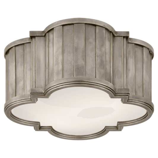 Visual Comfort Signature Tilden Flush Mount Antique Nickel