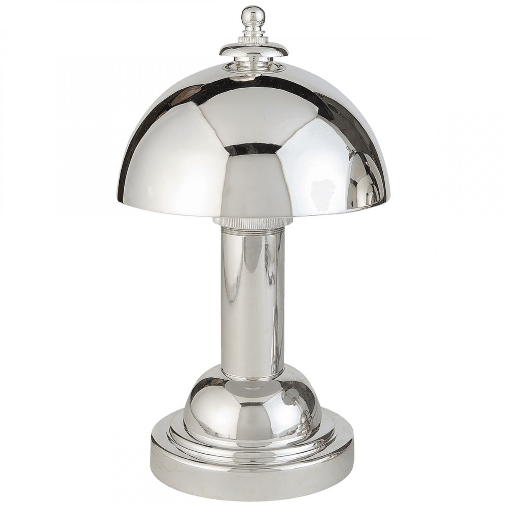 Visual Comfort & Co. Signature Collection Totie Task Lamp, 1-Light, Polished Nickel, 11"H (TOB 3142PN 2CXGK)