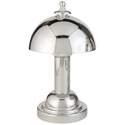 Visual Comfort & Co. Signature Collection Totie Task Lamp, 1-Light, Polished Nickel, 11"H (TOB 3142PN 2CXGK)