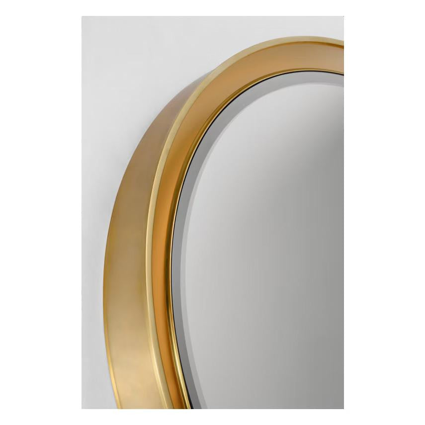 Visual Comfort & Co. Signature Collection Tricia 30" Illuminated Round Mirror, Visual Comfort & Co. Signature Collection TOB 2961HAB N1W75