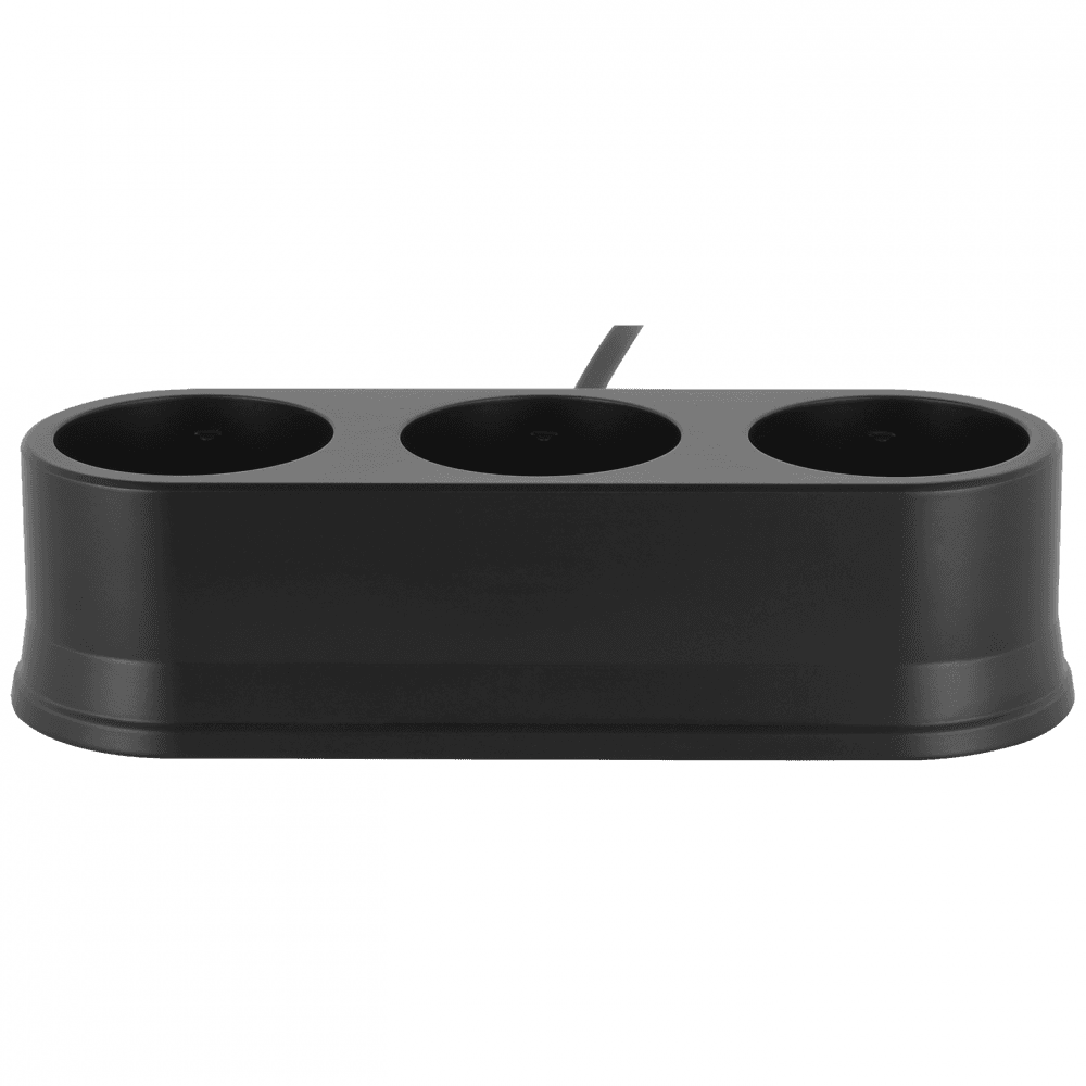 Visual Comfort Signature Triple R45 Universal Charging Station Black