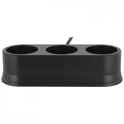 Visual Comfort Signature Triple R45 Universal Charging Station Black