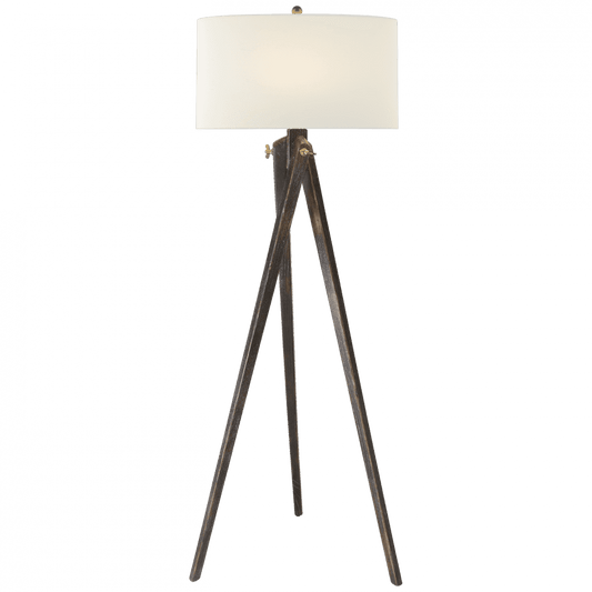 Visual Comfort Signature Tripod Tripod Floor Lamp Tudor Brown Stain