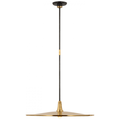 Visual Comfort Signature Truesdell Pendant Hand-Rubbed Antique Brass and Bronze