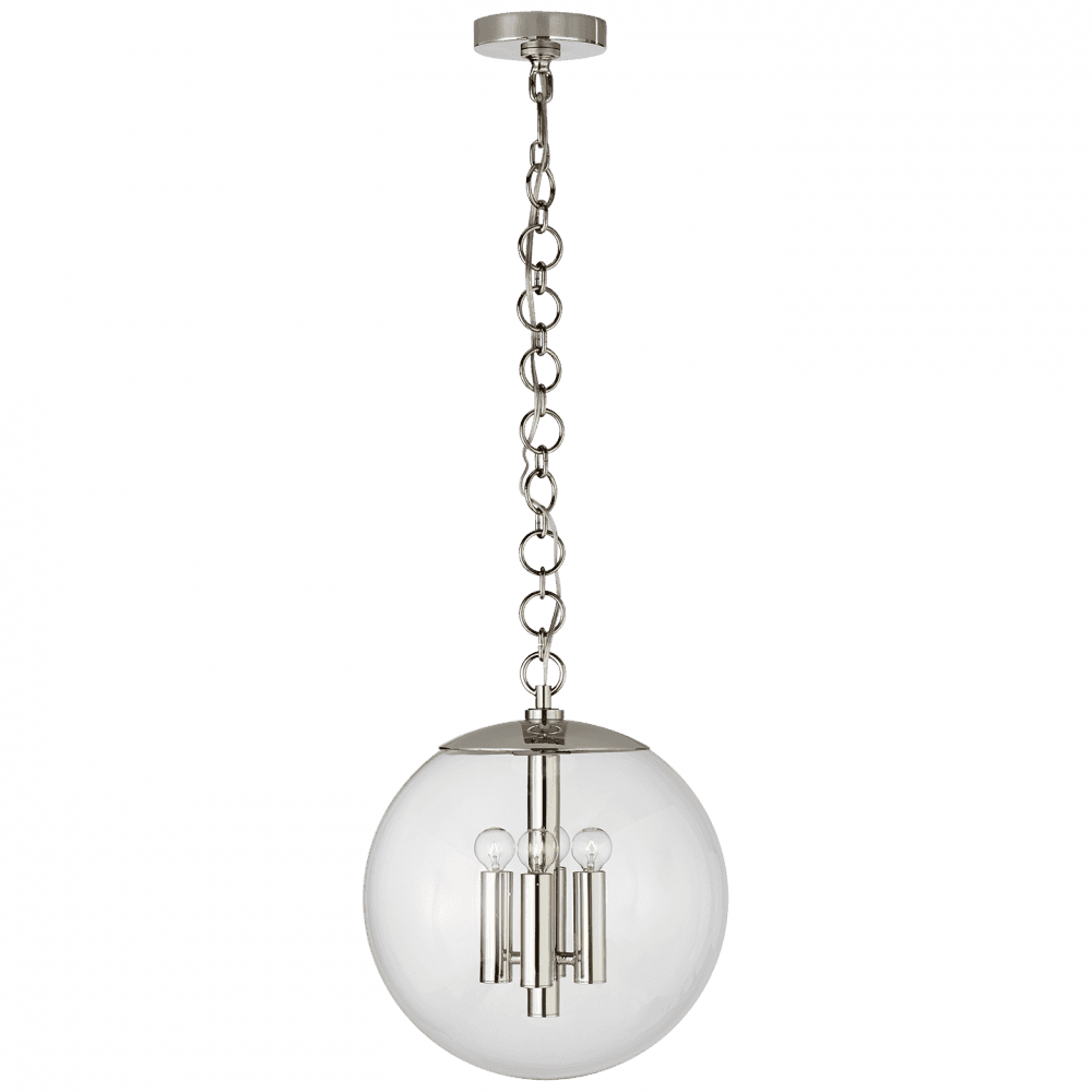 Visual Comfort Signature Turenne Pendant Polished Nickel