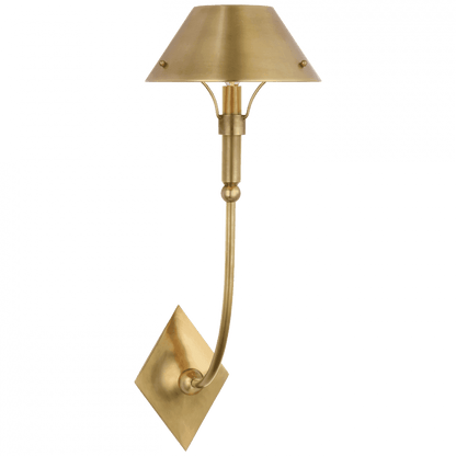 Visual Comfort Signature Turlington Large Sconce Hand-Rubbed Antique Brass