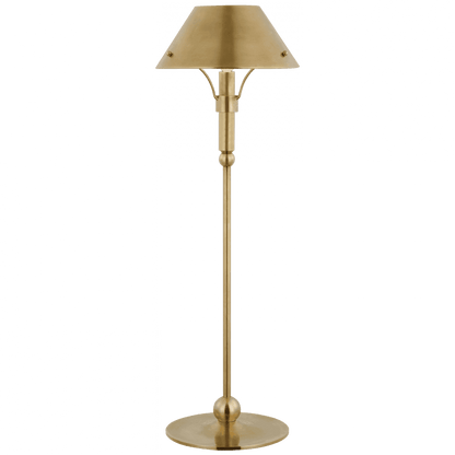 Visual Comfort Signature Turlington Medium Table Lamp Hand-Rubbed Antique Brass