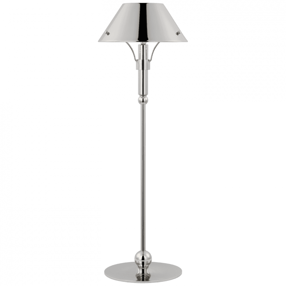 Visual Comfort Signature Turlington Medium Table Lamp Polished Nickel