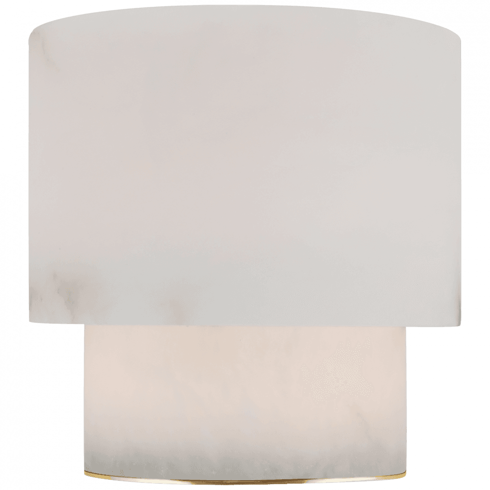 Visual Comfort Signature Una Small Table Lamp Alabaster