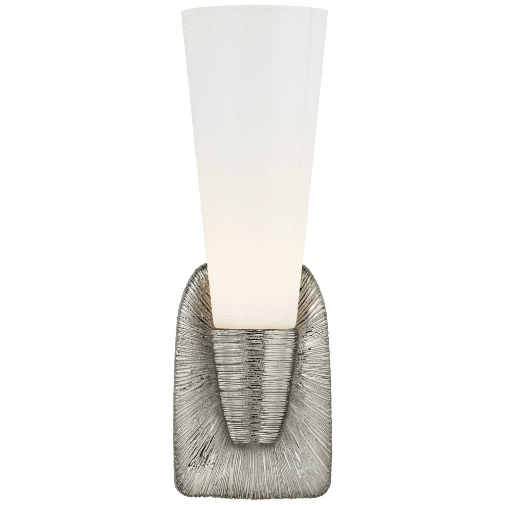 Visual Comfort Signature Utopia Bathroom Wall Sconce Polished Nickel