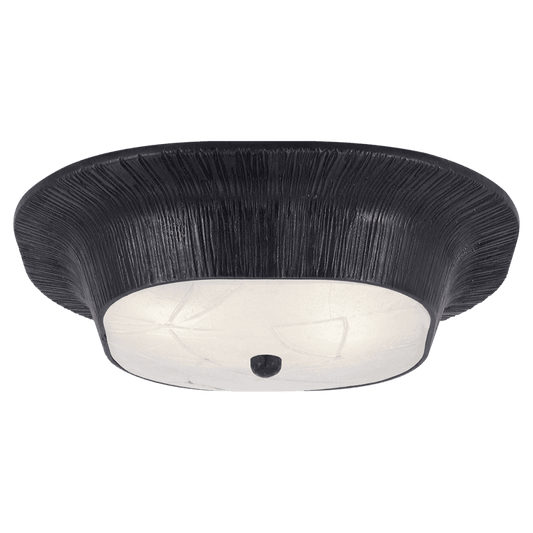 Visual Comfort Signature Utopia Flush Mount Aged Iron