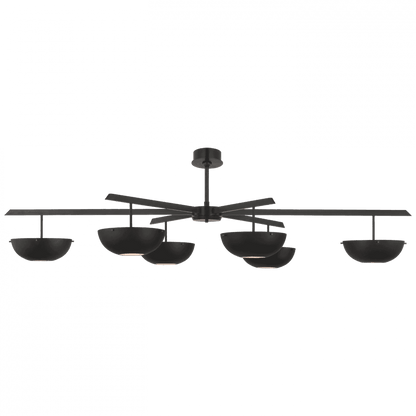 Visual Comfort Signature Valencia LED Grande Chandelier Bronze
