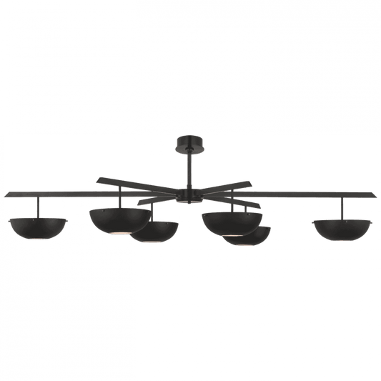 Visual Comfort Signature Valencia LED Grande Chandelier Bronze