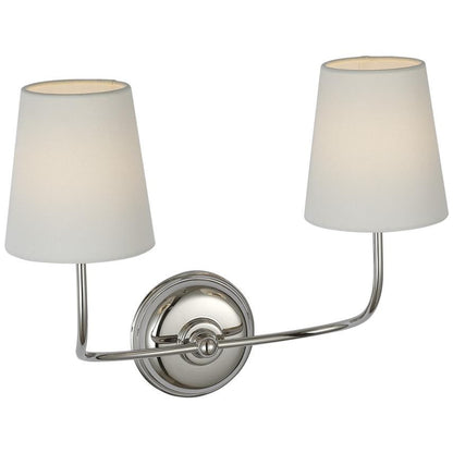 Visual Comfort & Co. Signature Collection Vendome 16" Cordless Double Sconce