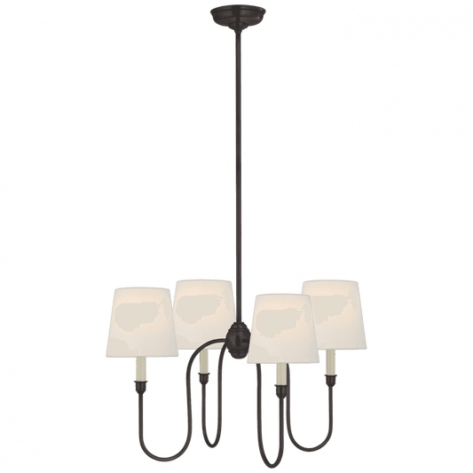 Visual Comfort Signature Vendome Small Chandelier Bronze
