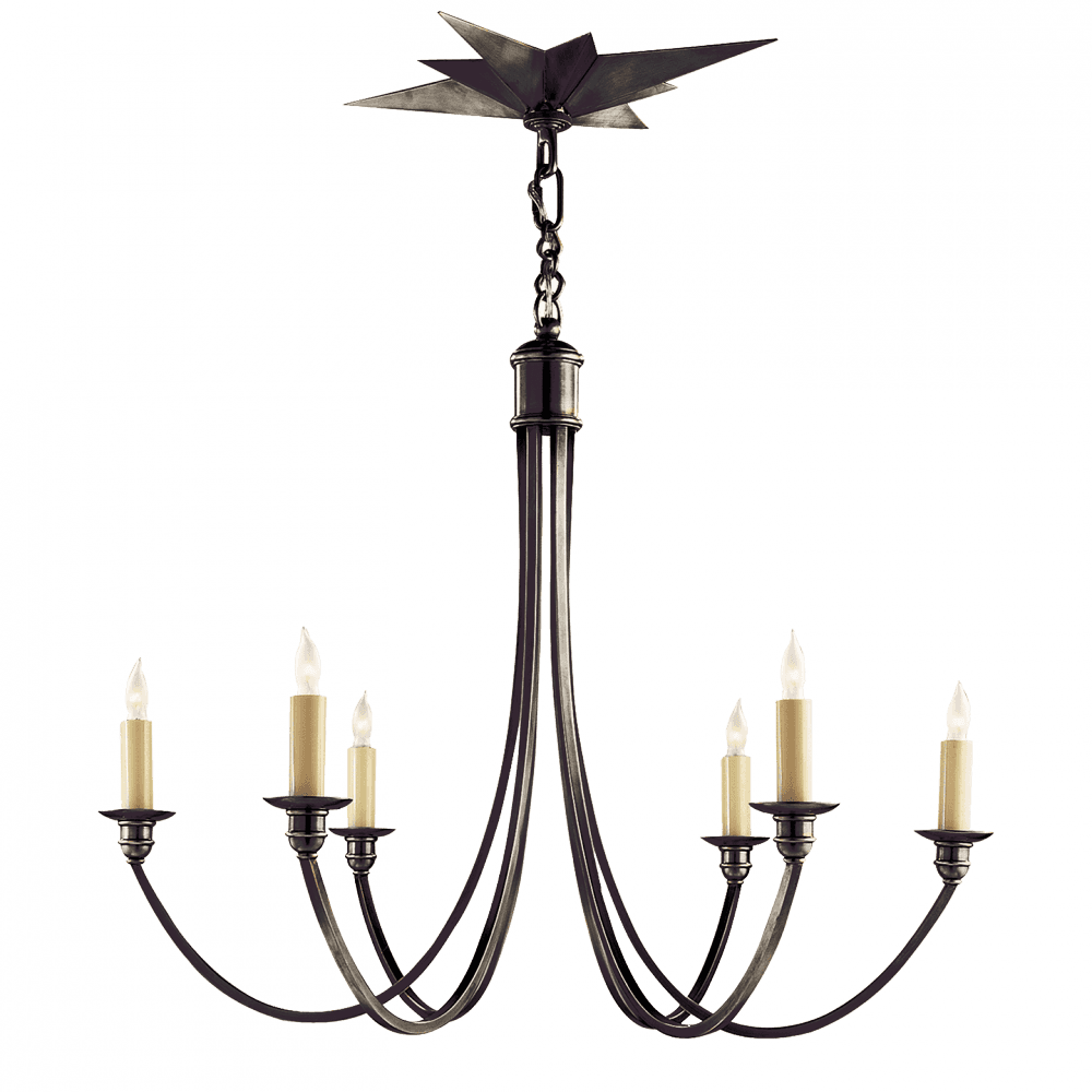 Visual Comfort Signature Venetian Chandelier Bronze