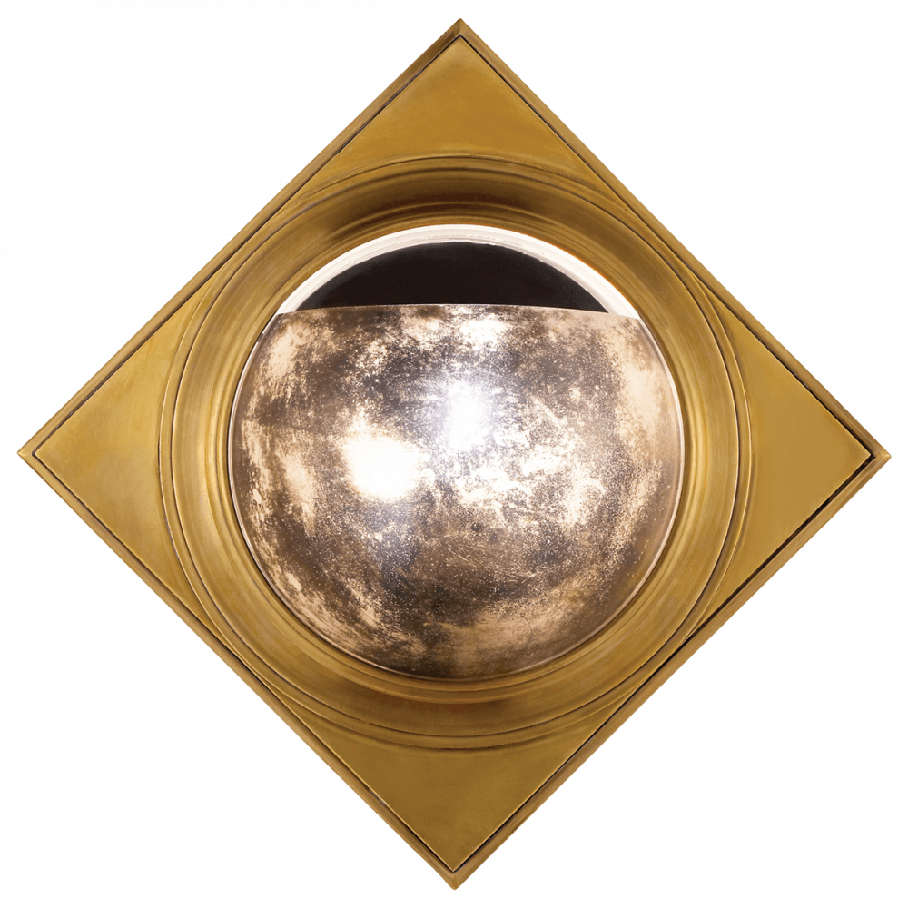Visual Comfort Signature Venice Wall Sconce Hand-Rubbed Antique Brass