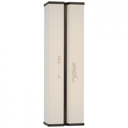 Visual Comfort Signature Vernet 18 Bronze and Linen