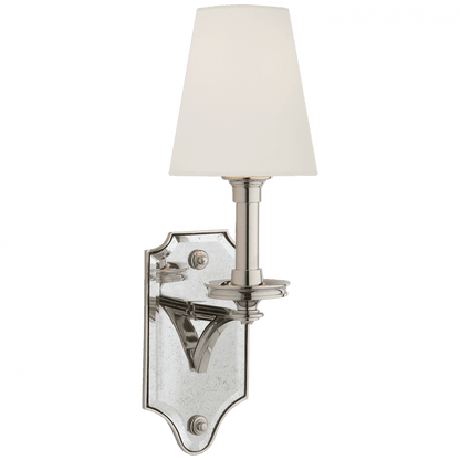 Visual Comfort Signature Verona Mirrored Wall Sconce Polished Nickel