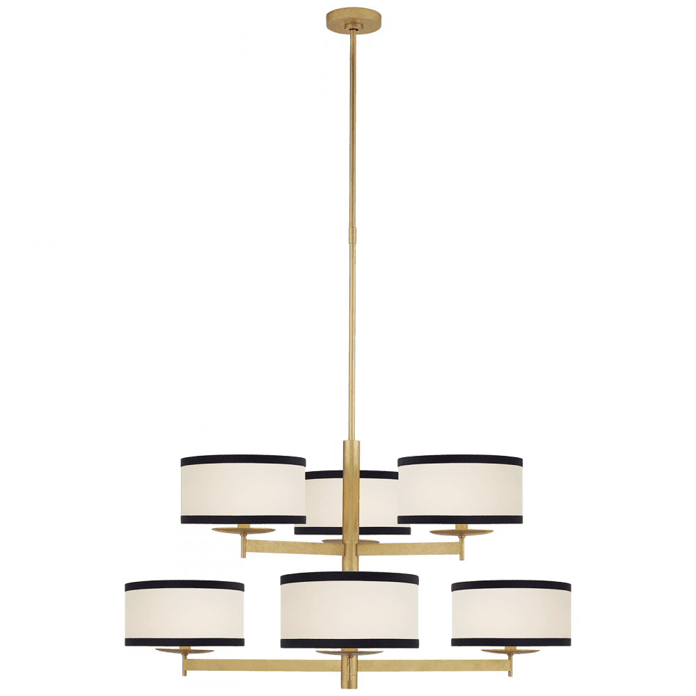Visual Comfort Signature Walker Chandelier Gild