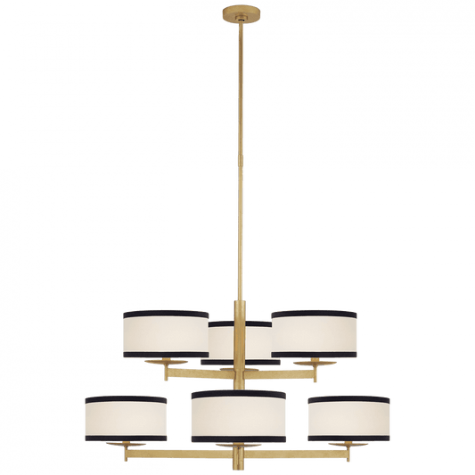 Visual Comfort Signature Walker Chandelier Gild