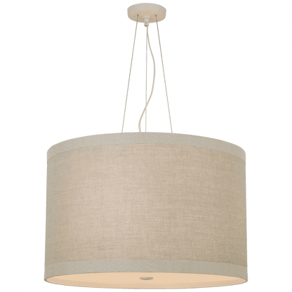 Visual Comfort Signature Walker Drum Shade Pendant Gild
