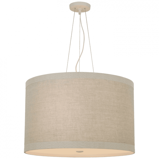 Visual Comfort Signature Walker Drum Shade Pendant Gild